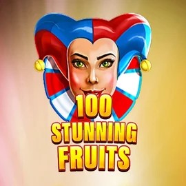 Slots logo of 100 Stunning Fruits from SYNOT Games at Crown Pokies Casino