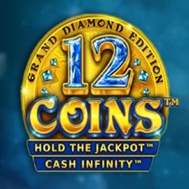 12 Coins Grand Diamond Edition online game logo by Wazdan on crown-pokies.bet