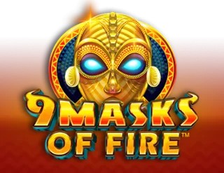 9 Masks of Fire slot logo by Gameburger Studios at Crown Pokies Casino9 Masks of Fire