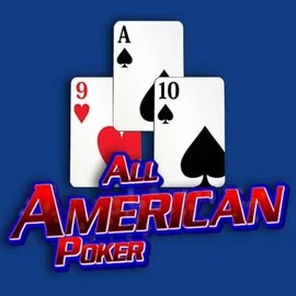 All American Poker game by RTG (Reel Time Gaming) – logo hosted on Crown Pokies Casino
