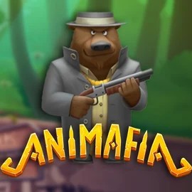 Animafia logo by Peter & Sons at Crown Pokies Casino