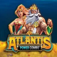 Atlantis Power Combo logo by Infinity Dragon Studios at Crown Pokies CasinoAtlantis Power Combo