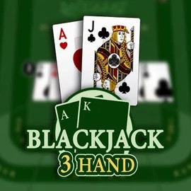 Blackjack 3H (Habanero) slot logo by Habanero at Crown Pokies CasinoBlackjack 3H (Habanero)