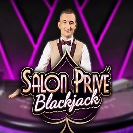 Blackjack Salon Privé online game logo by Ezugi on crown-pokies.bet