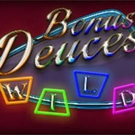 Bonus Deuces Wild (RTG) slot logo by RTG (Reel Time Gaming) at Crown Pokies Casino