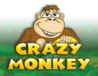 Slots logo of Crazy Monkey from Igrosoft at Crown Pokies Casino
