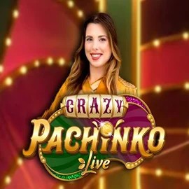 Crazy Pachinko game by Evolution – logo hosted on Crown Pokies Casino