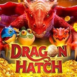 Slots logo of Dragon Hatch from PG Soft at Crown Pokies Casino