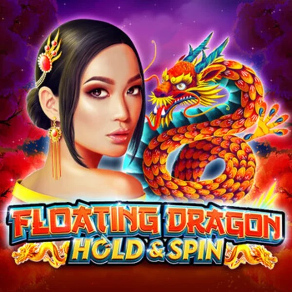 Floating Dragon online game logo by Pragmatic Play on crown-pokies.bet