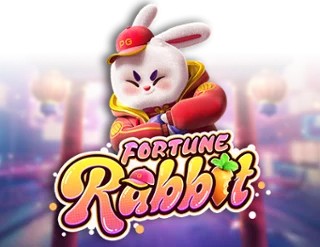 Fortune Rabbit online game logo by PG Soft on crown-pokies.bet