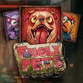 Fugly Pets logo – Slots by Stakelogic at Crown Pokies Casino