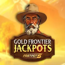 Gold Frontier Jackpots FastPot5 slot visual from Yggdrasil available on crown-pokies.bet