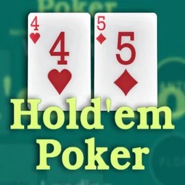 Hold em Poker slot logo by OneTouch Games at Crown Pokies CasinoHold em Poker