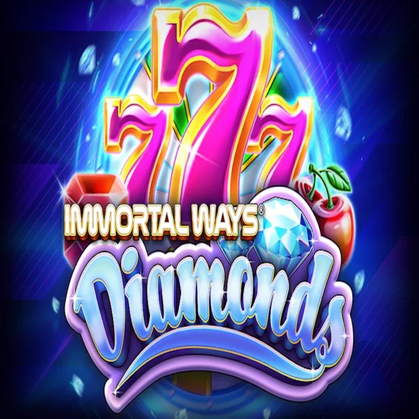 Immortal Ways Diamonds logo by RubyPlay Crown Pokies Casino