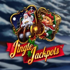 Jingle Jackpots slot visual from Dragon Gaming available on crown-pokies.bet