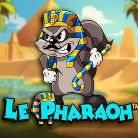 Le Pharaoh casino game by Hacksaw Gaming – featured logo at Crown Pokies Casino
