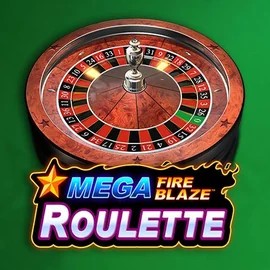 Mega Fire Blaze Roulette casino game by Playtech – featured logo at Crown Pokies Casino