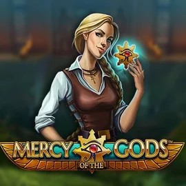 Mercy Of The Gods casino game by NetEnt – featured logo at Crown Pokies Casino