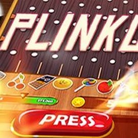 Plinko online game logo by BGAMING on crown-pokies.bet