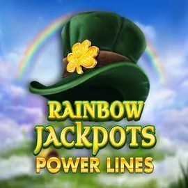 Rainbow Jackpots Power Lines casino game by Red Tiger Gaming – featured logo at Crown Pokies Casino