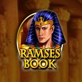 Ramses Book Deluxe slot logo by Gamomat at Crown Pokies CasinoRamses Book Deluxe