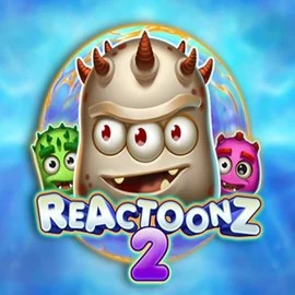 Official Slots logo: Reactoonz 2 by Play'n GO at Crown Pokies Casino