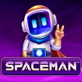 Spaceman by Pragmatic Play, showcased at crown-pokies.bet – game logo