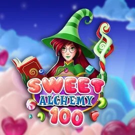 Official Slots logo: Sweet Alchemy 100 by Play'n GO at Crown Pokies Casino