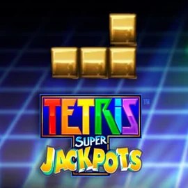 Tetris Super Jackpots by WMS, showcased at crown-pokies.bet – game logo
