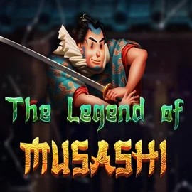 The Legend of Musashi online game logo by Peter & Sons on crown-pokies.bet