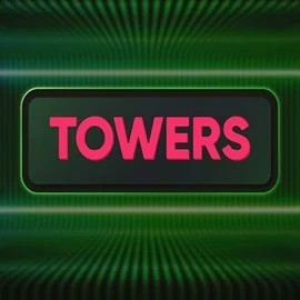 Towers game by Turbo Games – logo hosted on Crown Pokies Casino